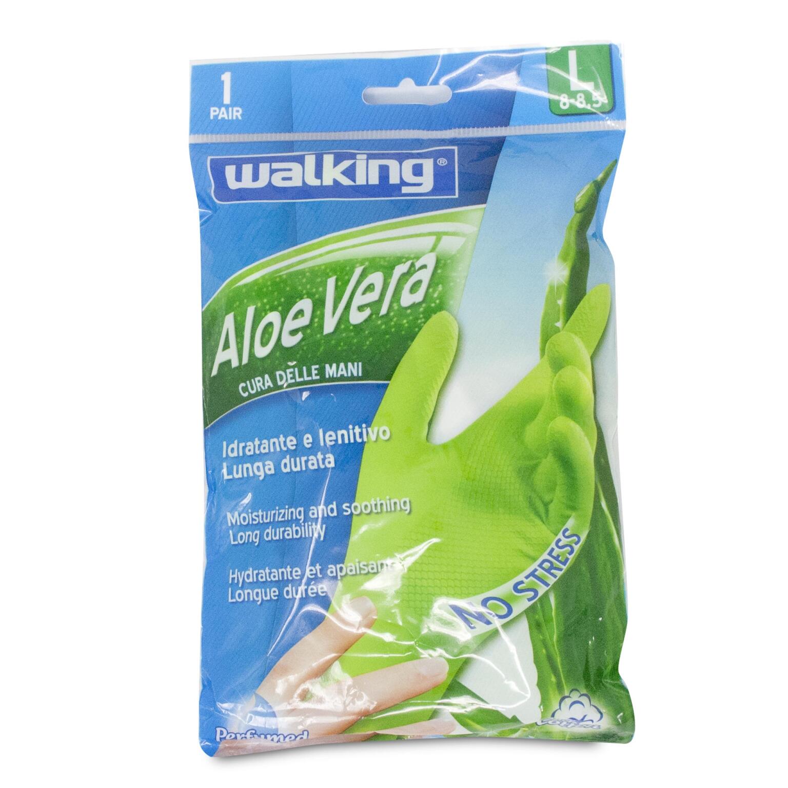 Guanti walking Aloe felpati Tg.L