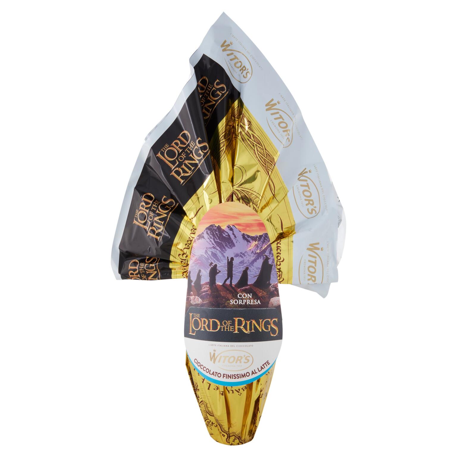 Uovo di ciocccolato al latte Il Signore degli Anelli 240g