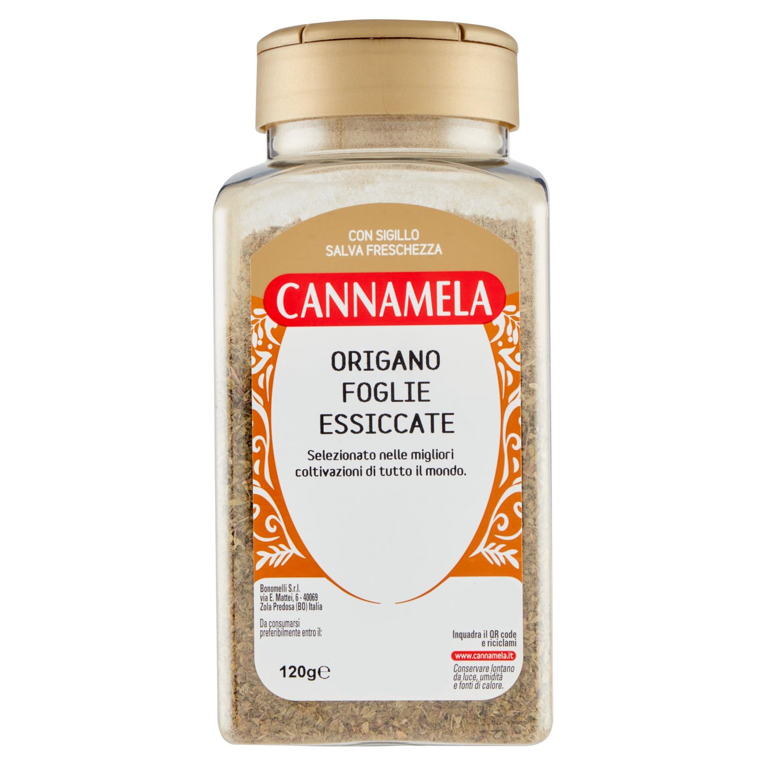Origano foglie 120g Cannamela