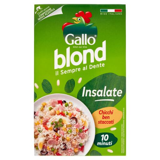 Riso blond per insalate 10min 1kg.Gallo