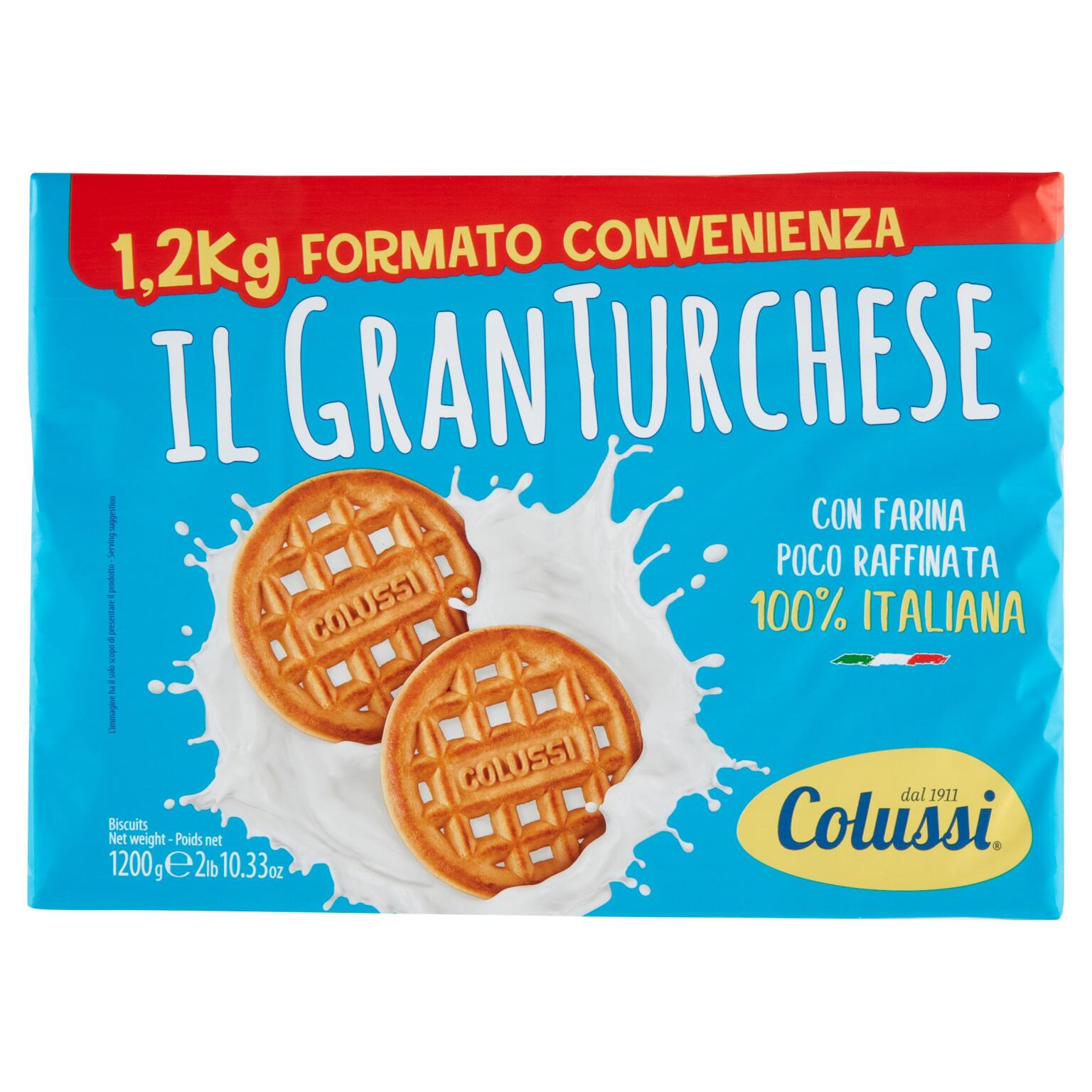 Biscotti Gran Turchese 1,2Kg Colussi