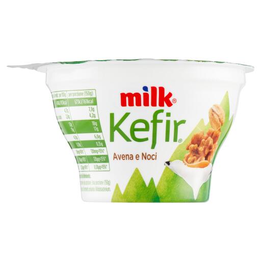 Kefir cremoso 150g avena e noci Milk