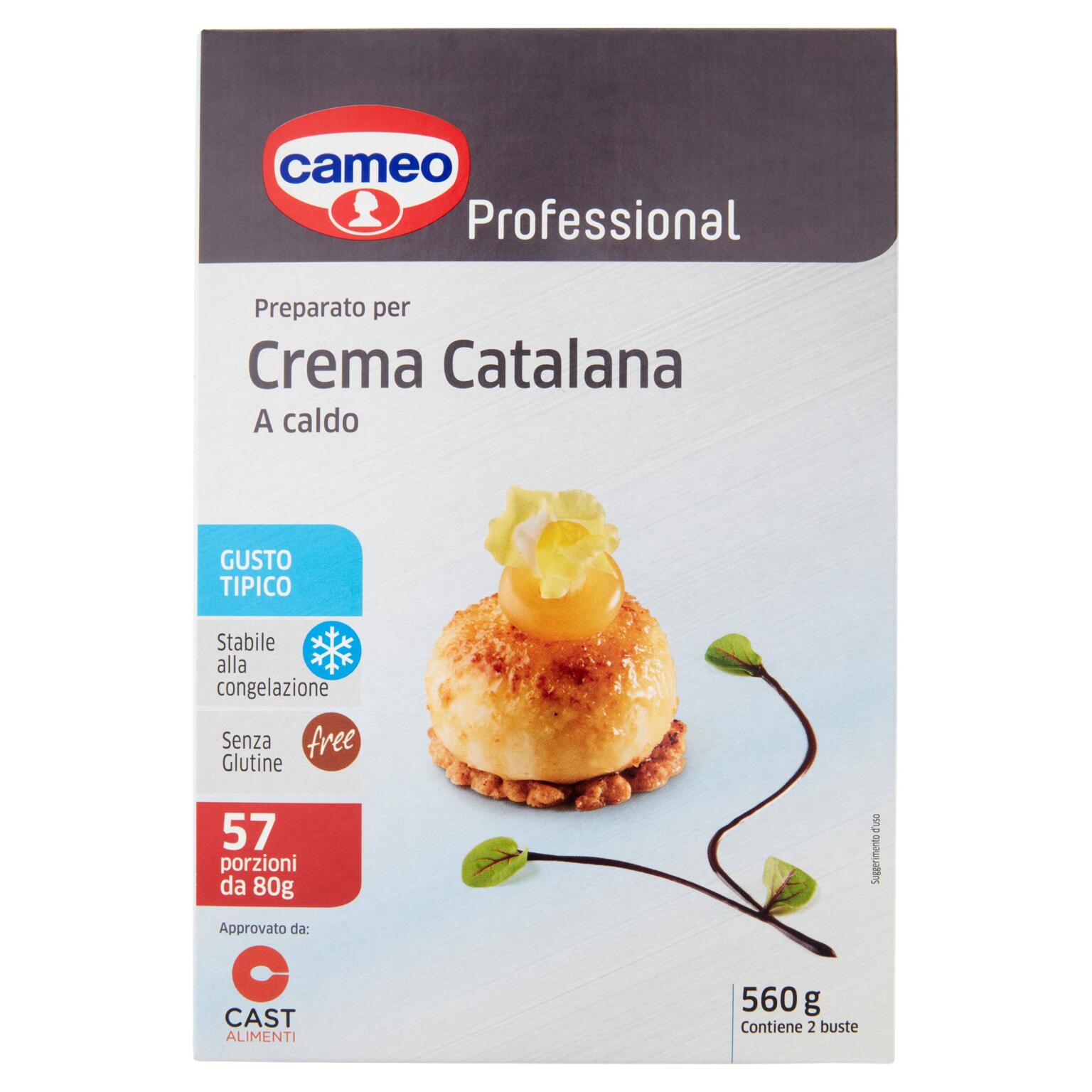 Preparato per crema catalana da 560g Cameo