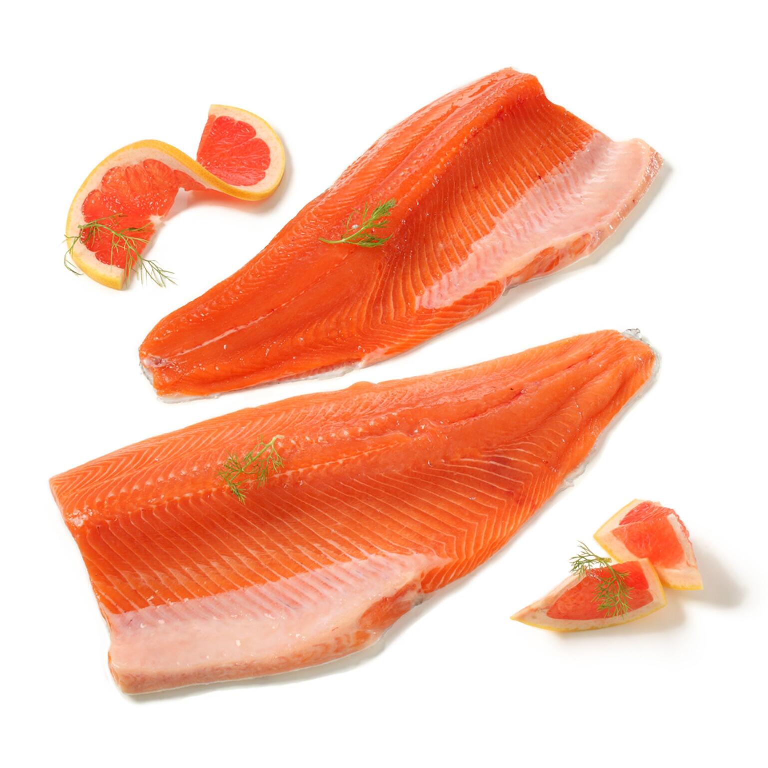 Filetto di trota salmonata 350g allevato Italia