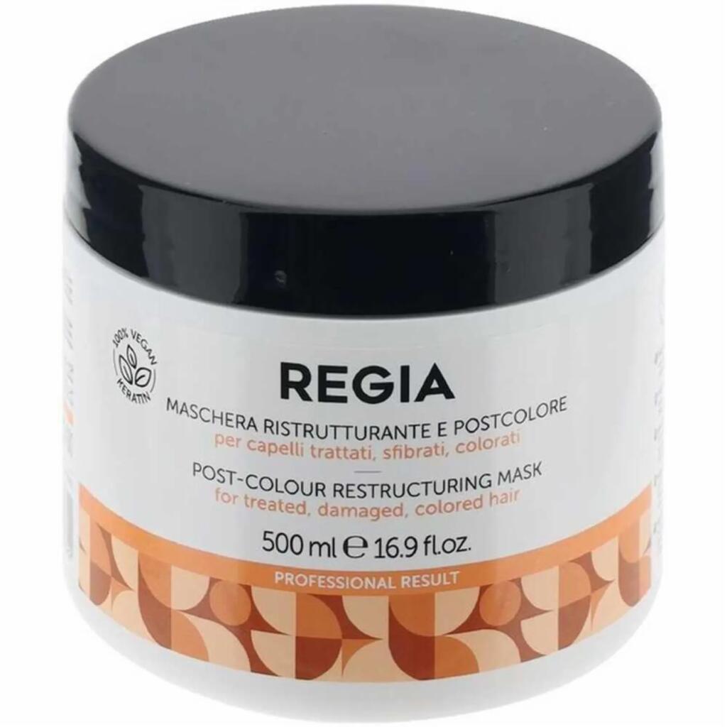 Maschera ristrutturante e protezione colore da 500ml Regia