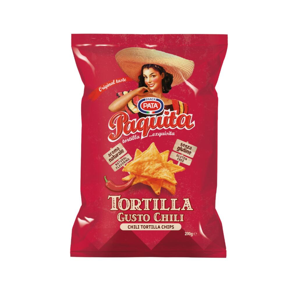 Tortilla Paquita Chili 100g Pata