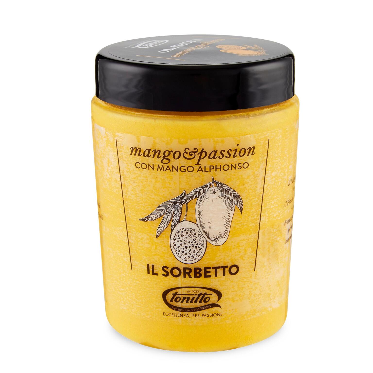 Sorbetto Mango Passion 310g Tonitto