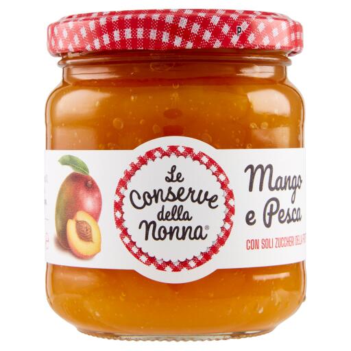 Composta di Mango e Pesca senza zuccheri aggiunti Le Conserve della Nonna