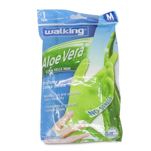 Guanti walking Aloe felpati Tg.M