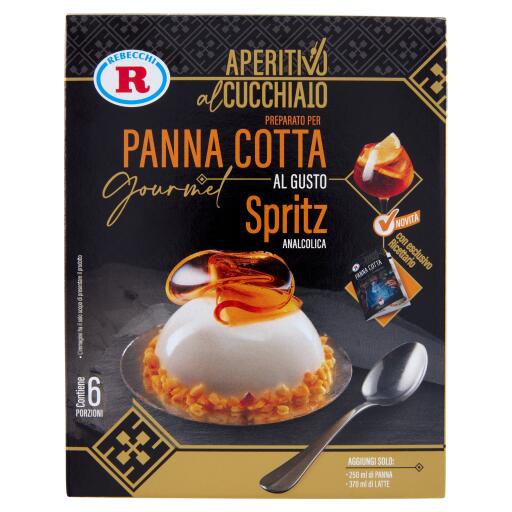 Kit per panna cotta allo spritz da 72g Rebecchi