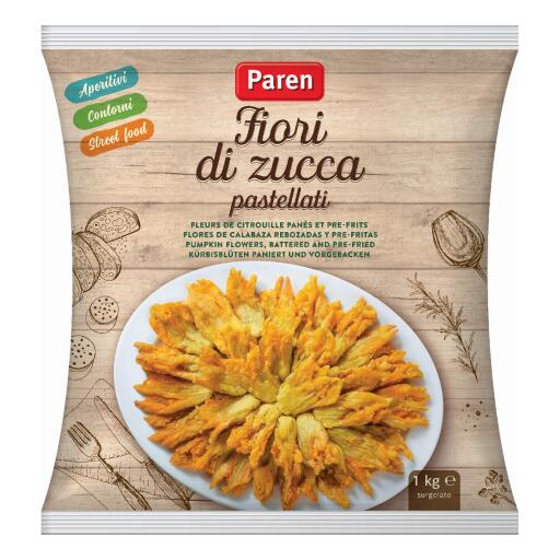 Fiori di Zucca pastellati 1kg Paren