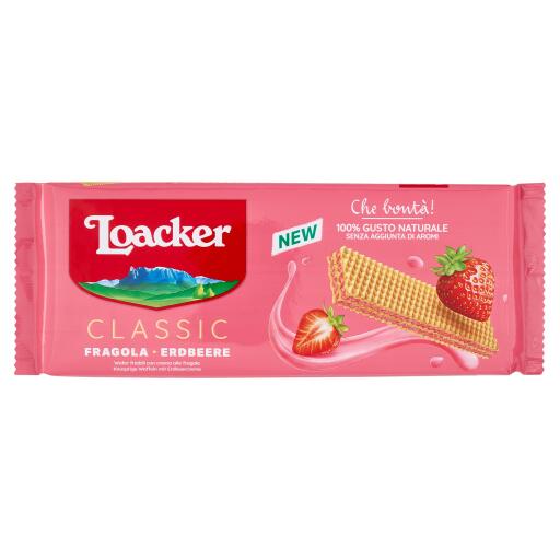 Wafer 175g Fragola Loacker