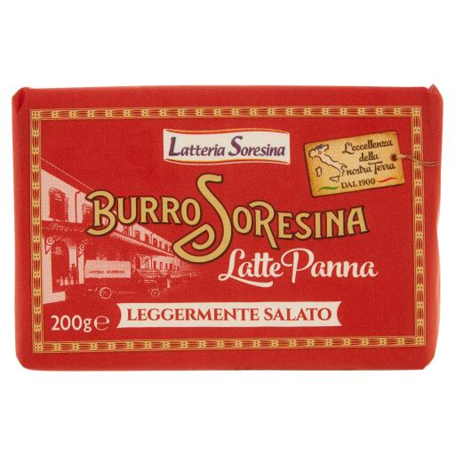 Burro Leggermente Salato 200g Soresina