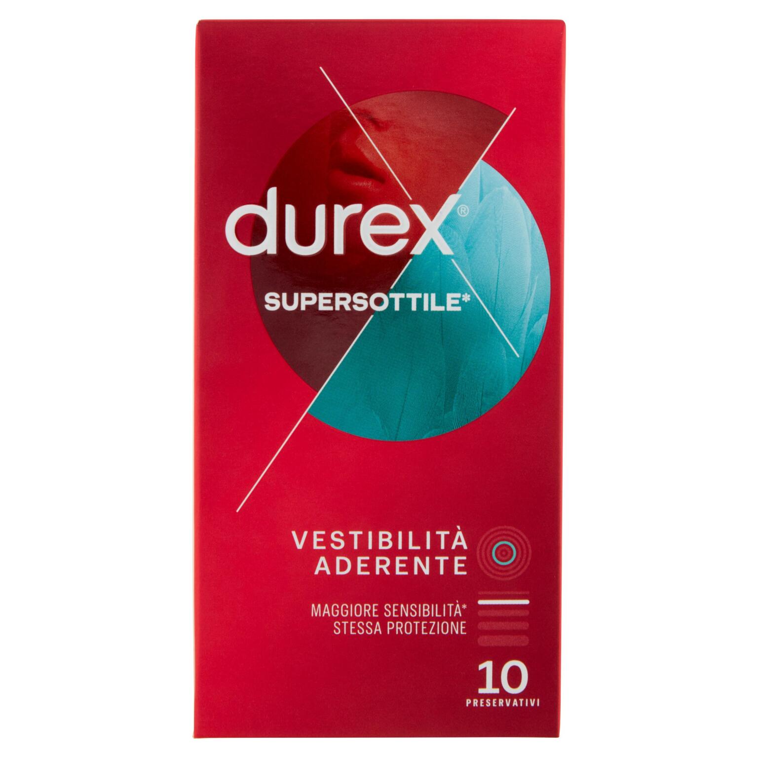 Durex Supersottile Aderente 10pz