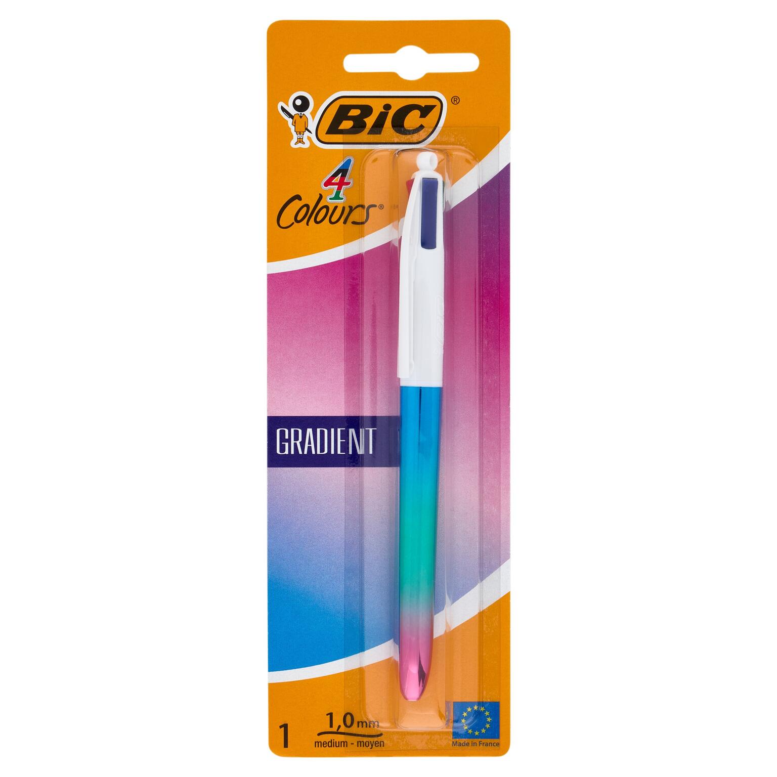 Penna a Sfera 4 Colori Gradient Bic