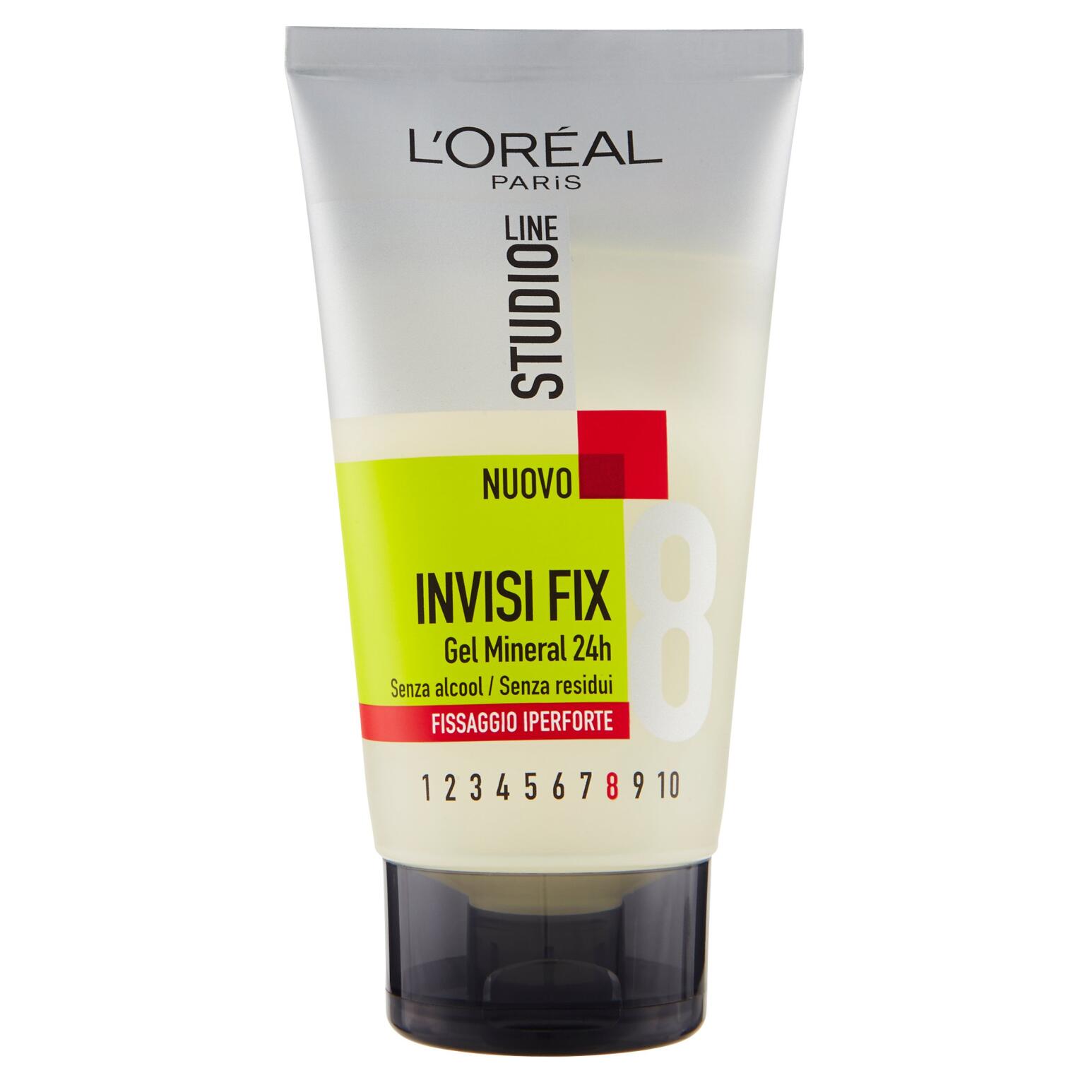Gel Invisi Fix Fissaggio Iperforte 150ml Studio Line L'Oreal