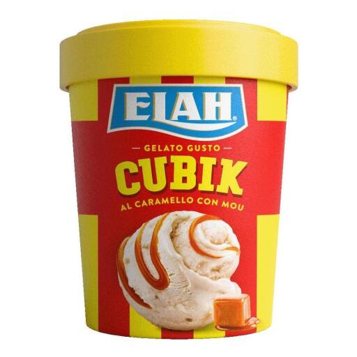 Gelato Cubik al caramello con mou 275g Tonitto