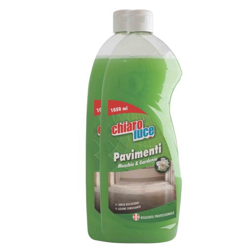 Detergente Pavimenti Muschio&Gardenia 1050mlx2 Chiaro Luce