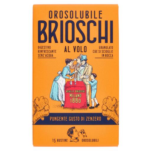 Effervescente Brioschi 15bustine gusto Zenzero 15g