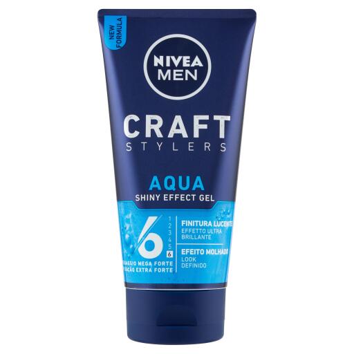 Gel wet-look aqua mega forte 150ml Nivea
