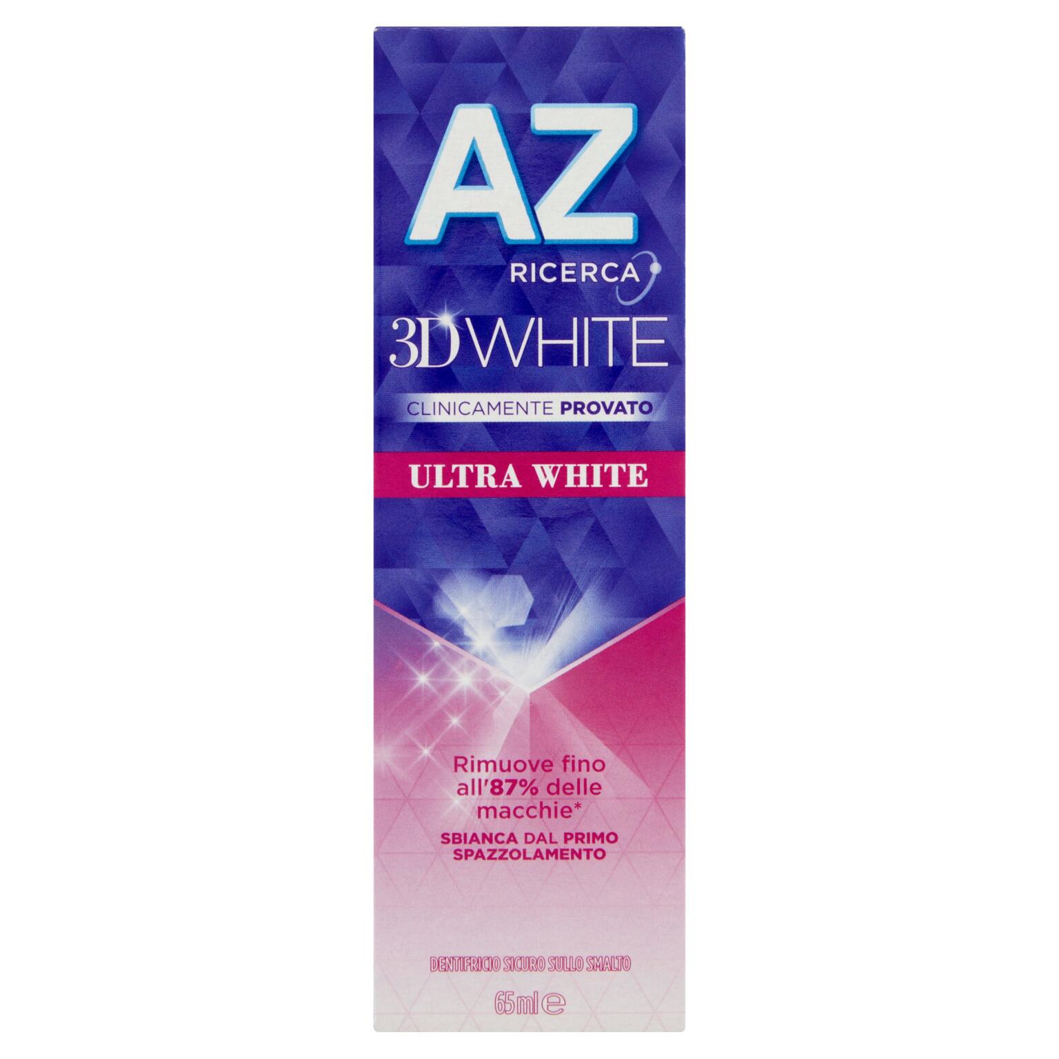 Dentifricio AZ 3d ultrawhite 65ml