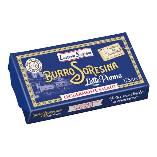 Burro LattePanna leggermente salato 125g Latteria Soresina