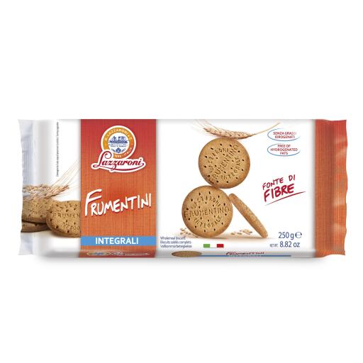 Biscotti Frumentini integrali 250g Lazzaroni
