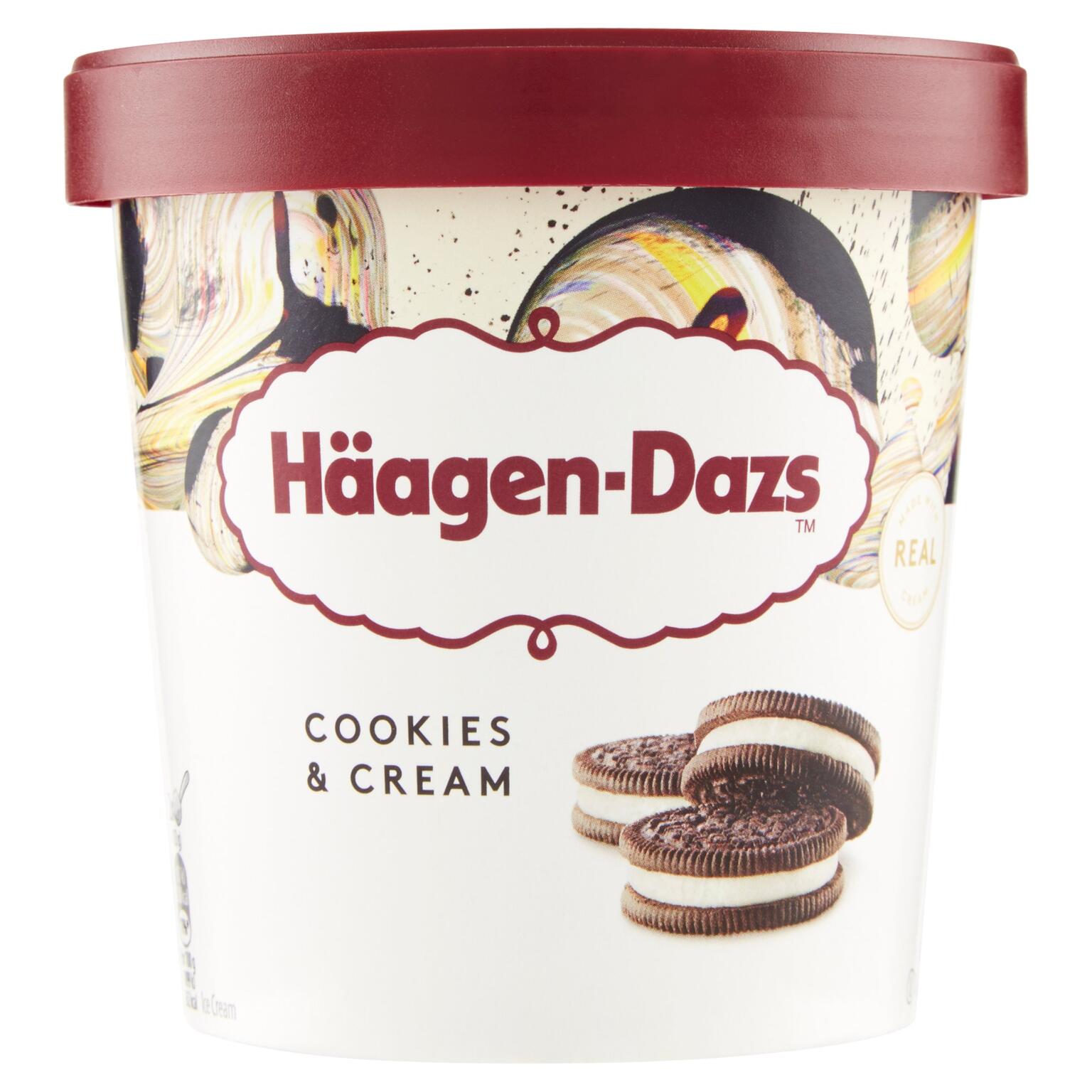 Haagen Dazs cookie & cream 386g