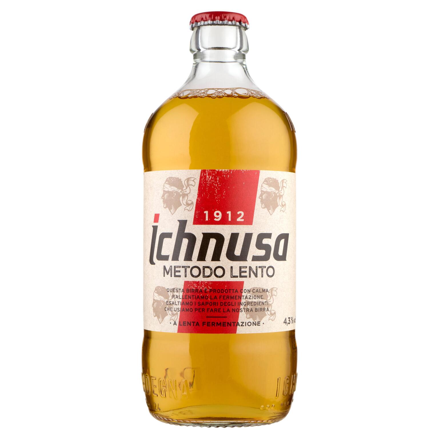 Birra Ichnusa metodo lento 50cl bottiglia