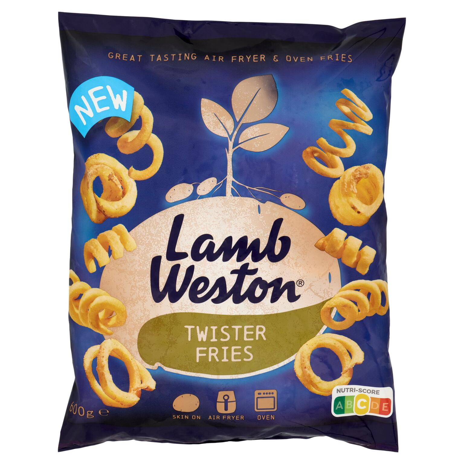 Patate Twister Fries Naturel da 600g Lamb weston