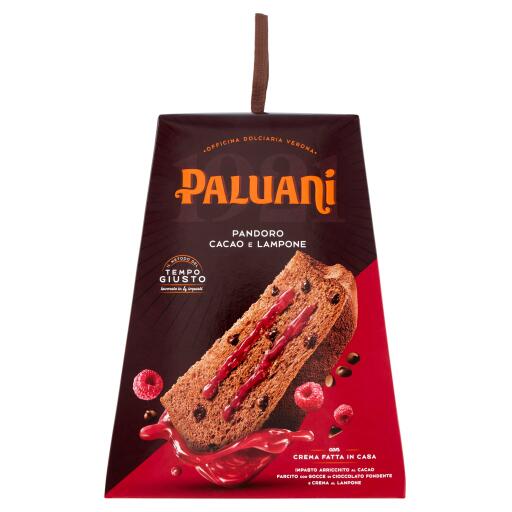 Pandoro Cacao/Crema al Lampone 750g Paluani