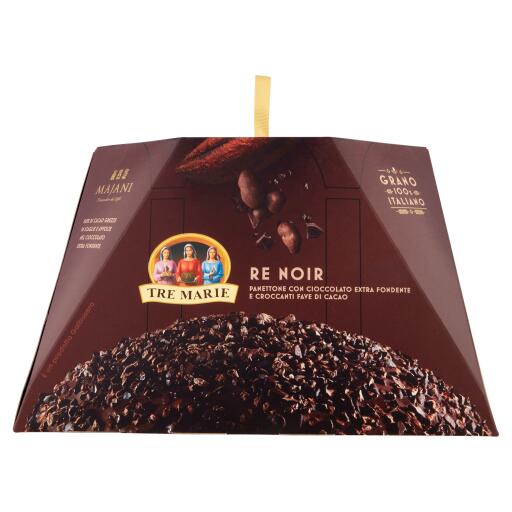 Panettone Re Noir 900g Tre Marie