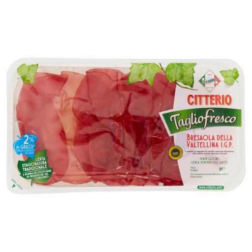 Bresaola della Valtellina IGP 70g Citterio senza glutine