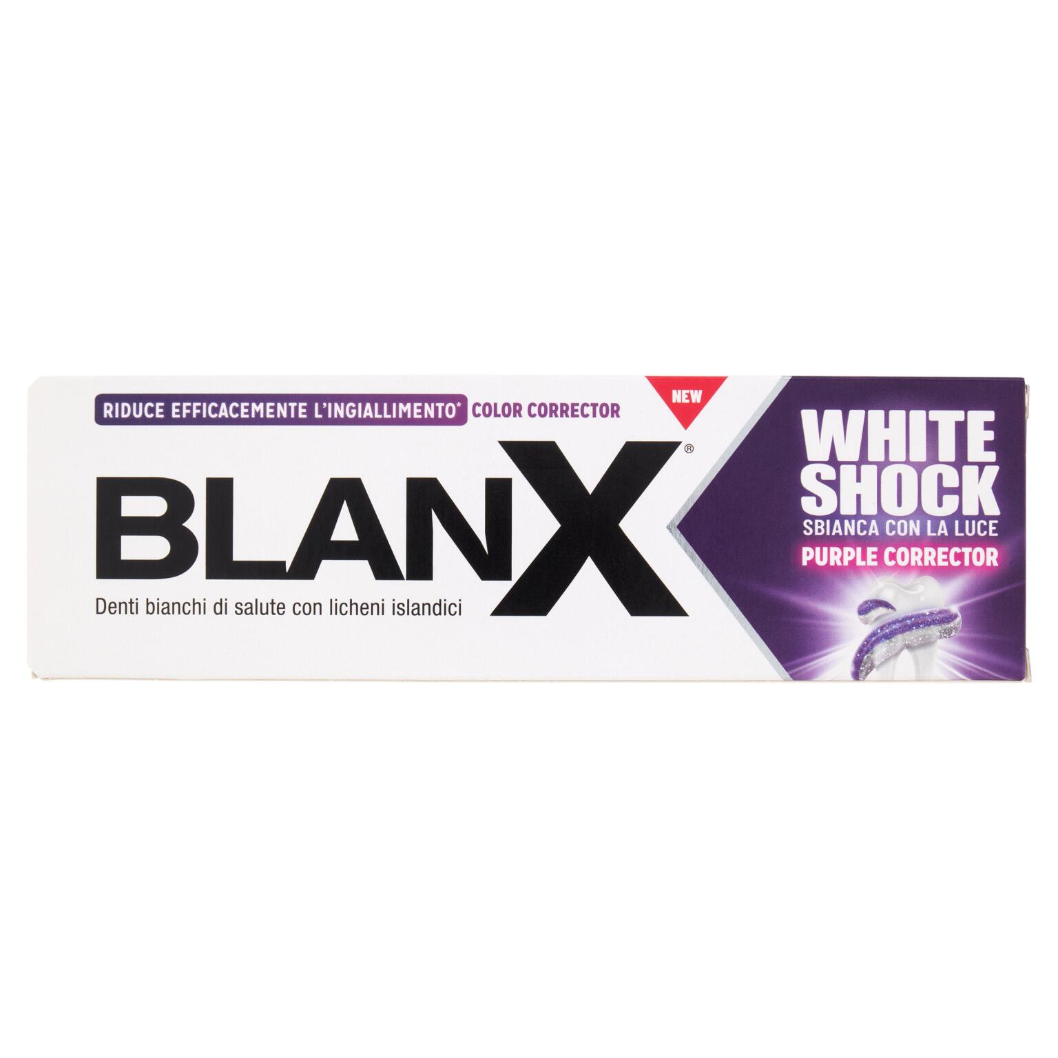 Dentifricio Blanx purple corrector 75ml