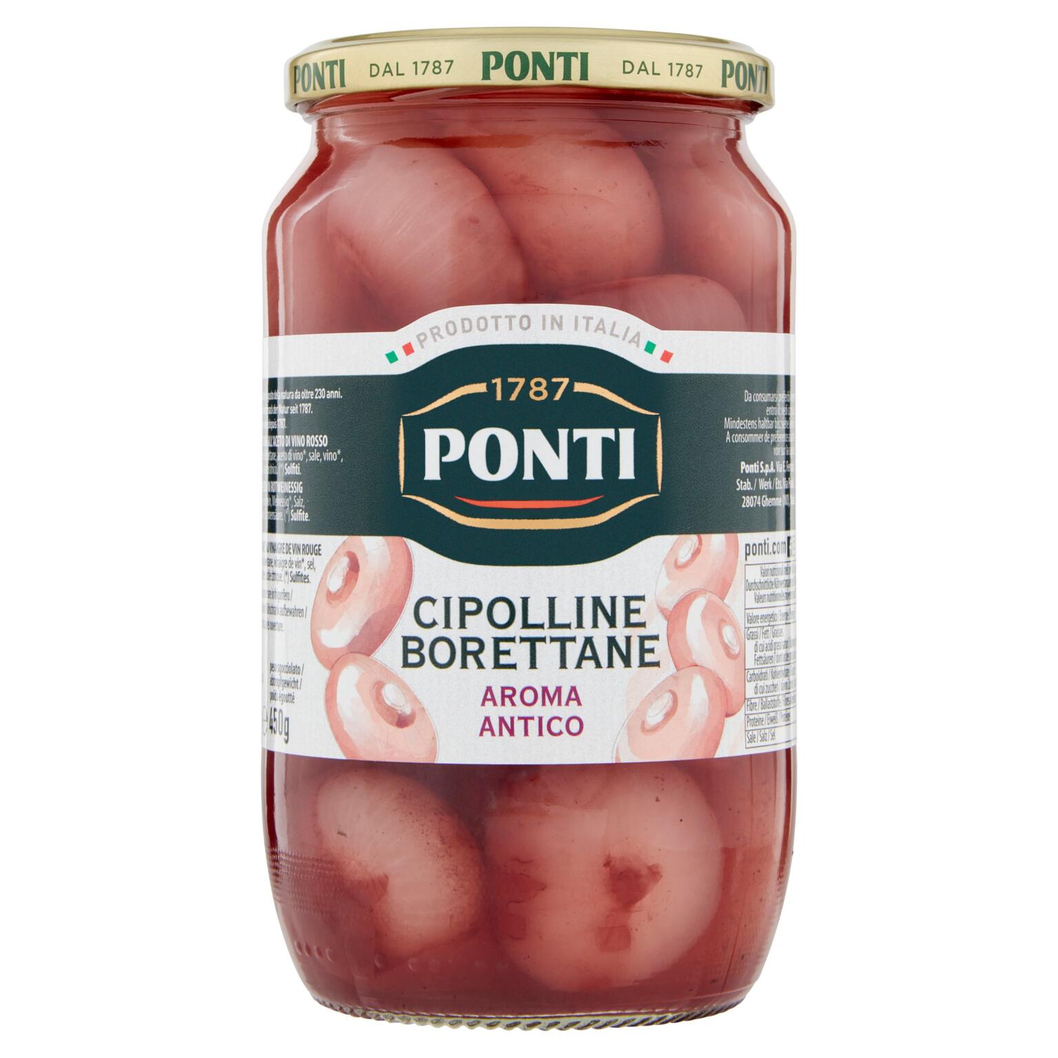 Cipolline all'aceto antico 700g Ponti