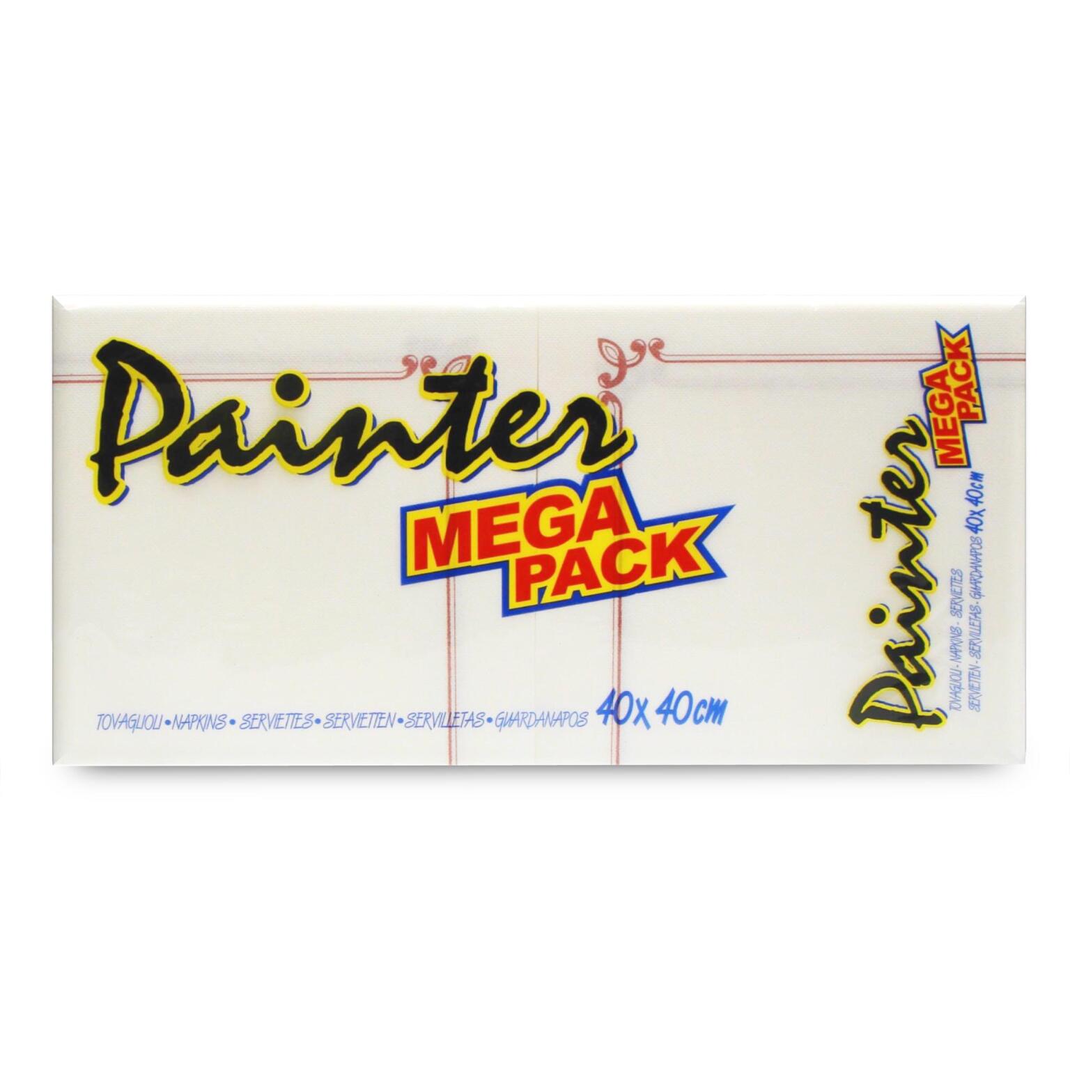 Tovaglioli 40x40cm doppio velo 150 pezzi megapack