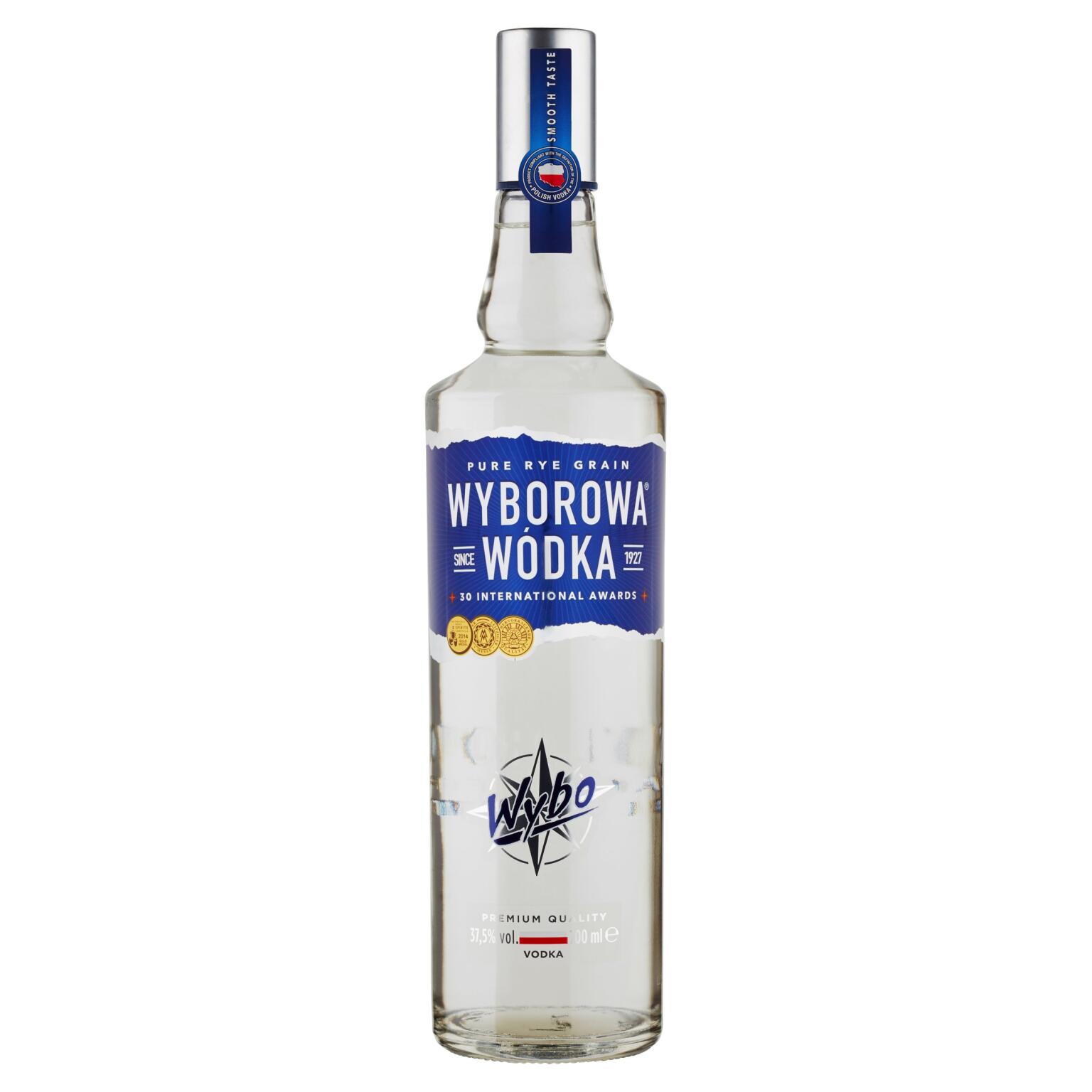 Vodka Wiborowa premium quality 37,5° 70cl