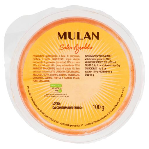 Salsa agrodolce 100g Mulan
