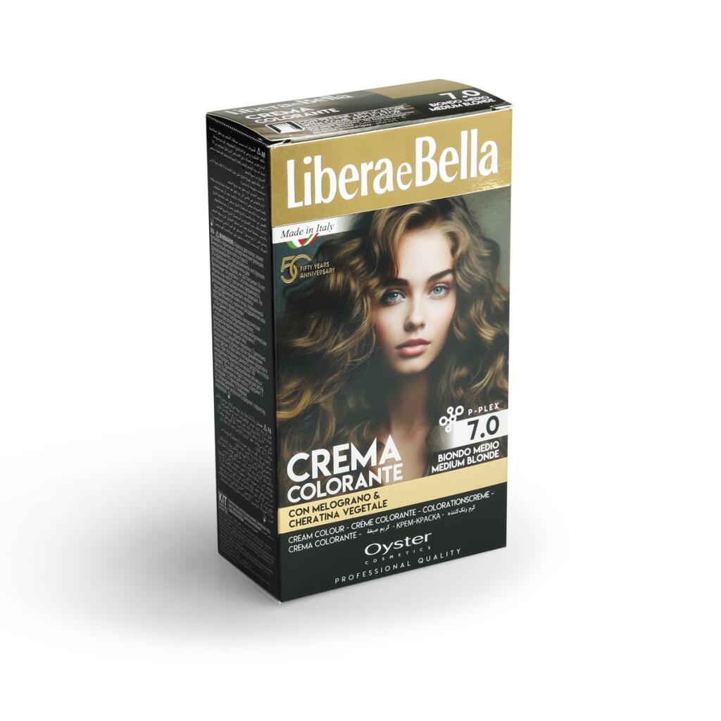 Kit colore Biondo Medio 7.0 Libera & Bella