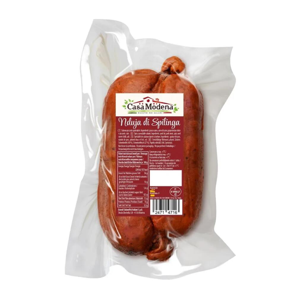 Nduja di Spilinga 400g ca Casa Modena