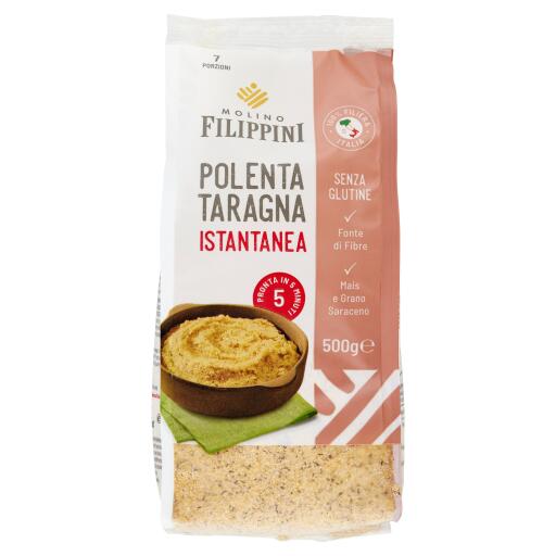 Farina precotta per Polenta Taragna Istantanea 500g Molino Filippini senza glutine