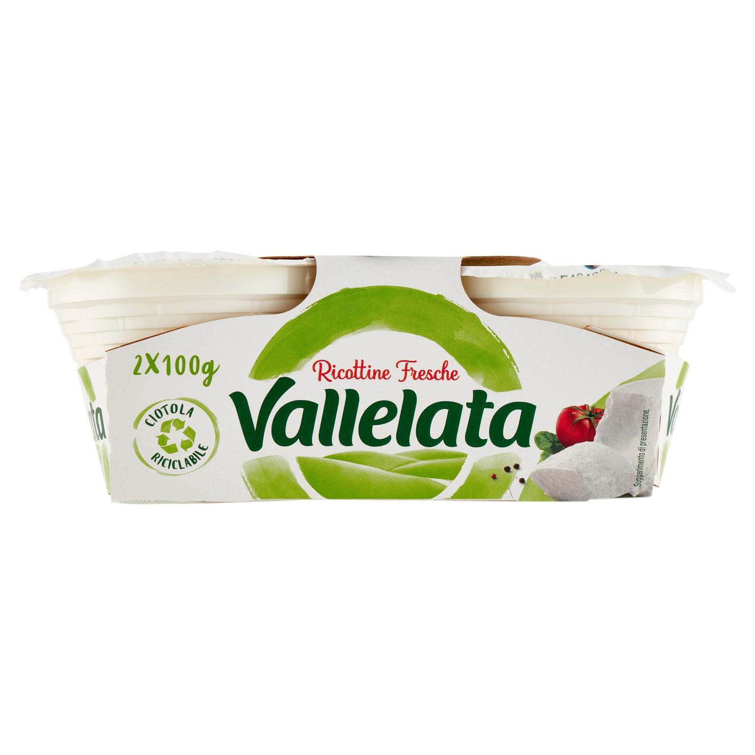 Ricottina 2x100g Vallelata
