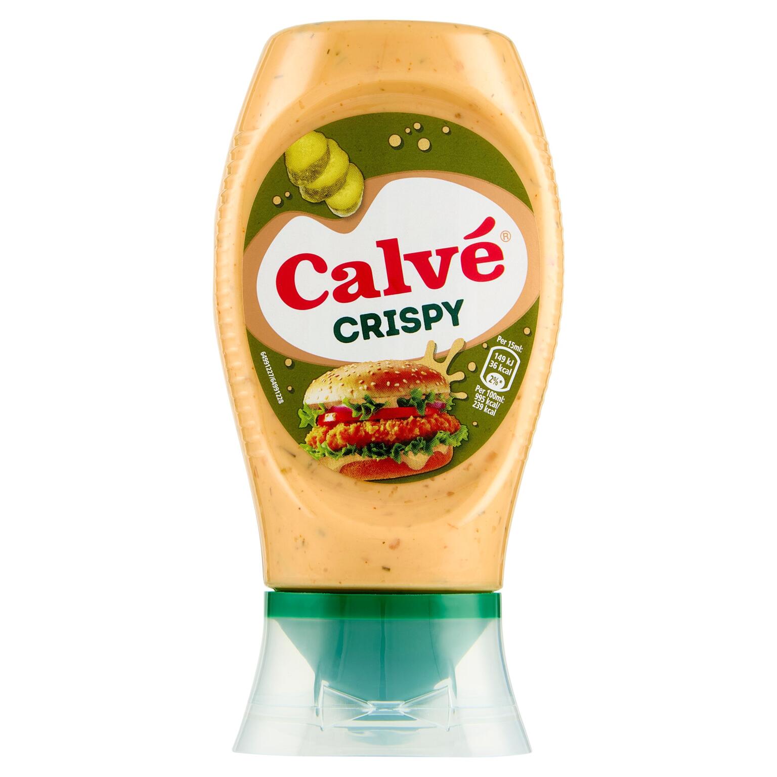 Salsa Crispy top down 250ml Calvè