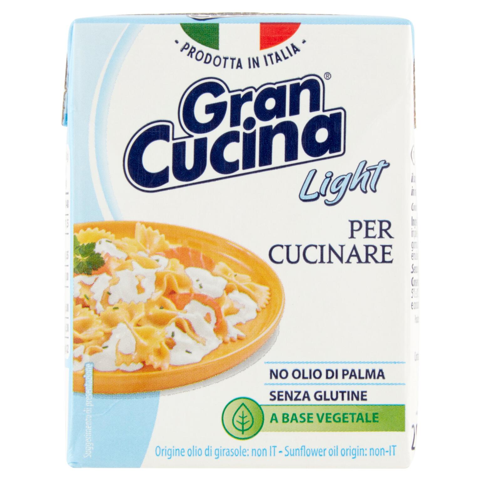 Gran Cucina Light 200ml senza glutine