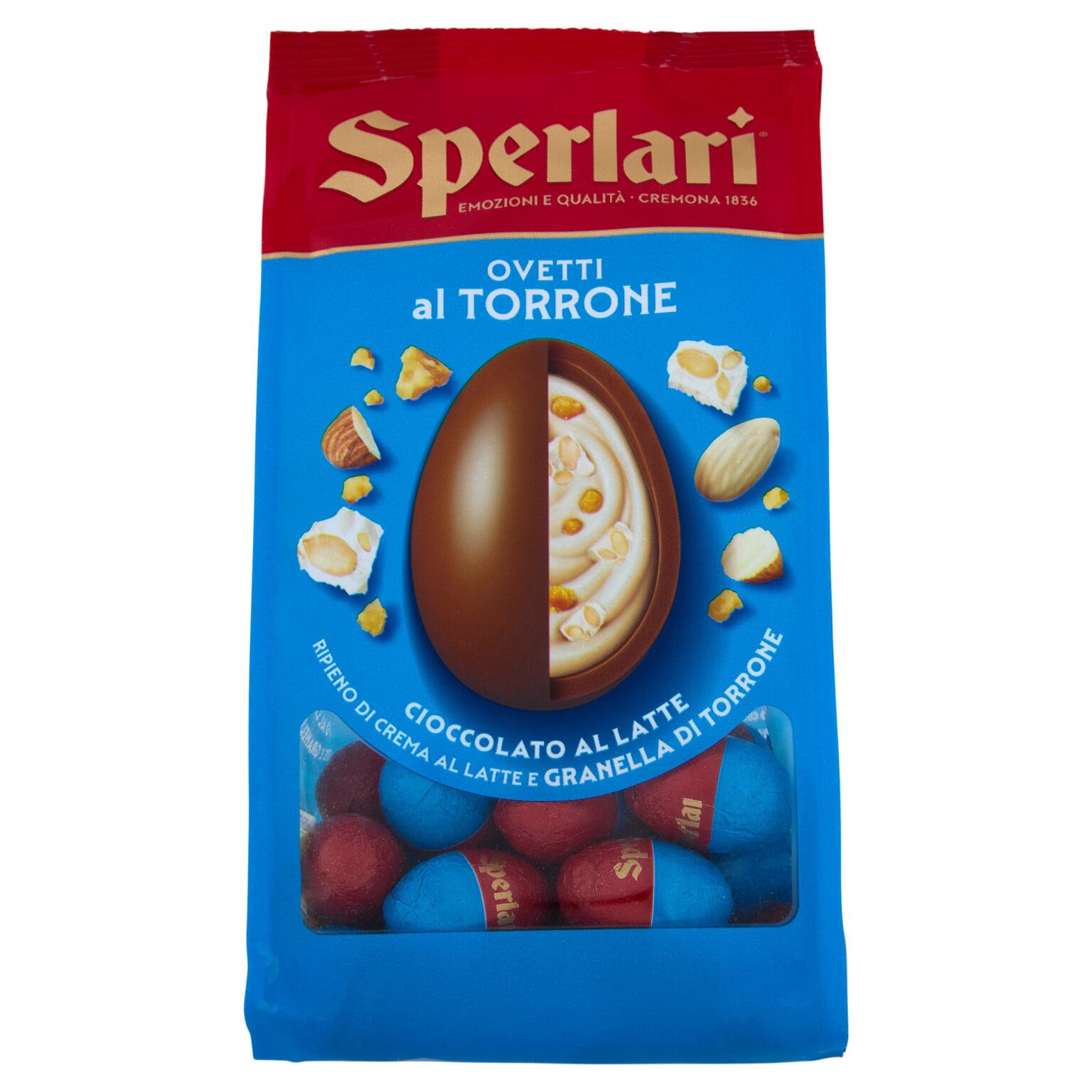 Ovetti Latte e Granella di Torrone 150g