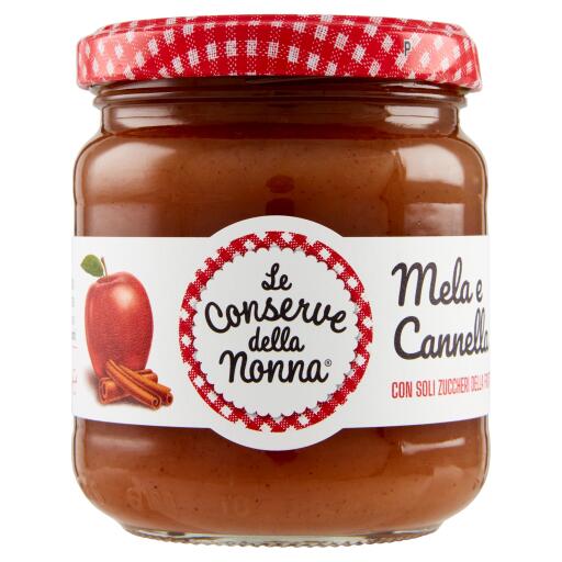 Composta di Mela e Cannella senza zuccheri aggiunti 210g Le Conserve della Nonna