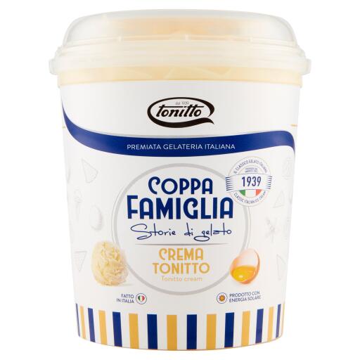 Coppa Famiglia gusto Crema 500g Tonitto