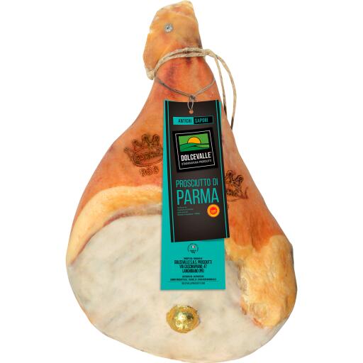 Prosciutto crudo di Parma DOP 16mesi c/osso Dolcevalle