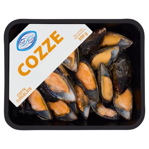 Cozze Mezzo Guscio Cilene 300g Oggi Pesce