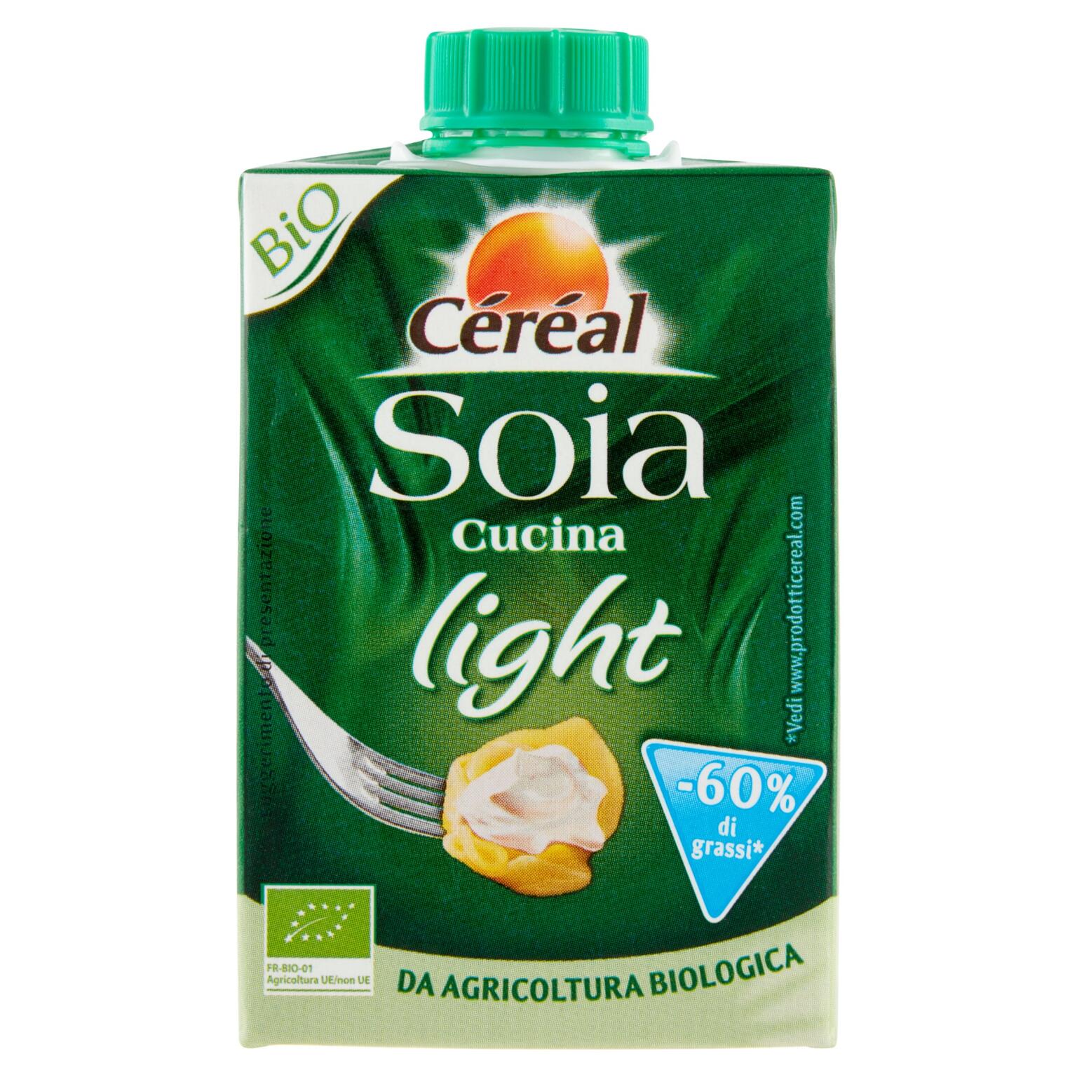 Panna soia da cucina Bio light 200ml Cereal